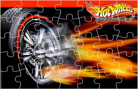 Quebra Cabeça - Hot Wheels
