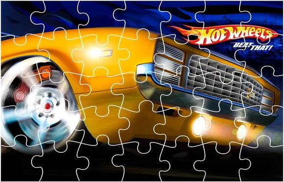Quebra Cabeça - Hot Wheels
