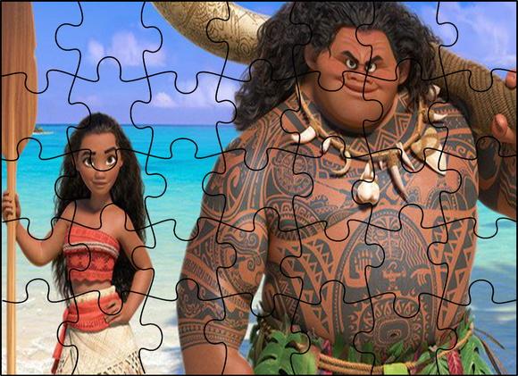 Quebra Cabeça - Moana