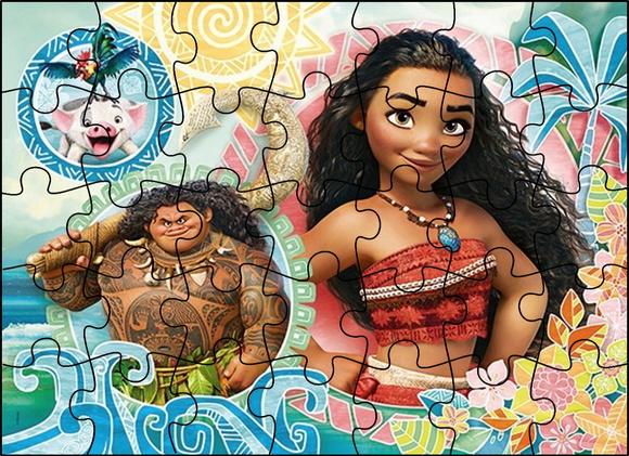Quebra Cabeça - Moana