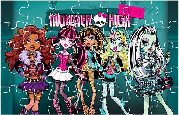 Quebra Cabeça - Monster High