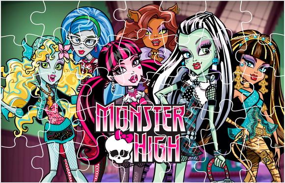 Quebra Cabeça - Monster High