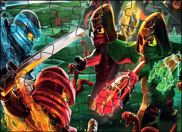 Quebra Cabeça - Ninjago