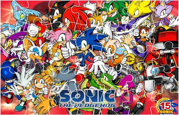 Quebra Cabeça - Sonic