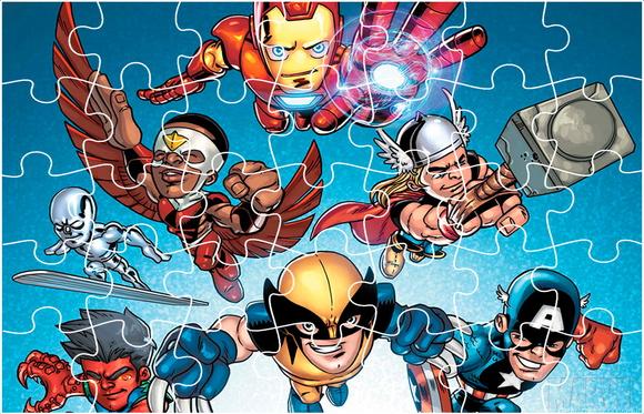 Quebra Cabeça - Super Hero Squad