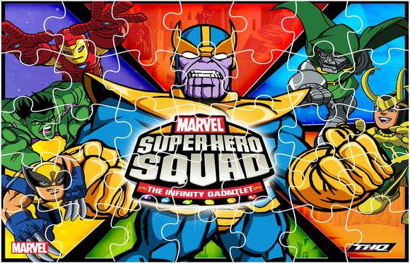 Quebra Cabeça - Super Hero Squad