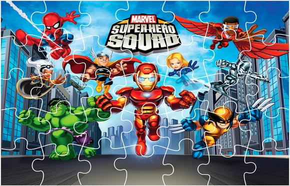 Quebra Cabeça - Super Hero Squad