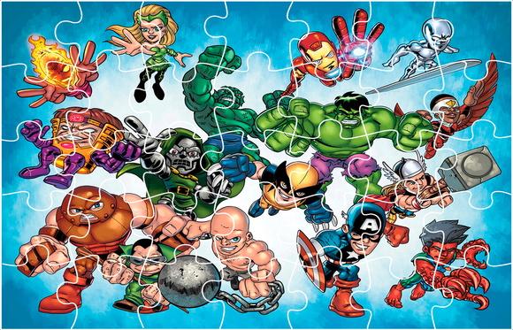 Quebra Cabeça - Super Hero Squad