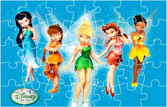 Quebra Cabeça - TinkerBell