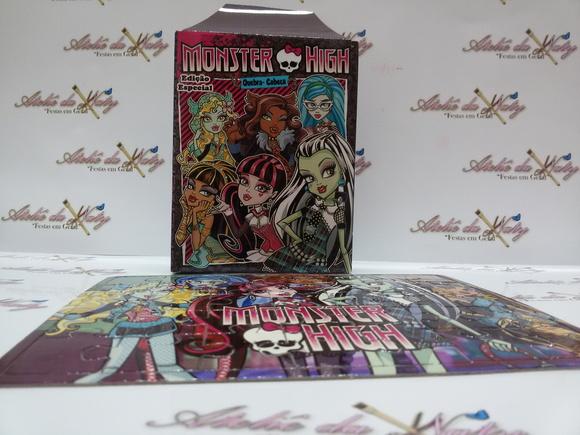 Quebra Cabeça c/ cx - Monster High