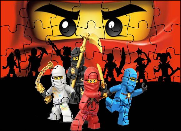 Quebra Cabeça 60 Peças com Caixinha - Ninjago