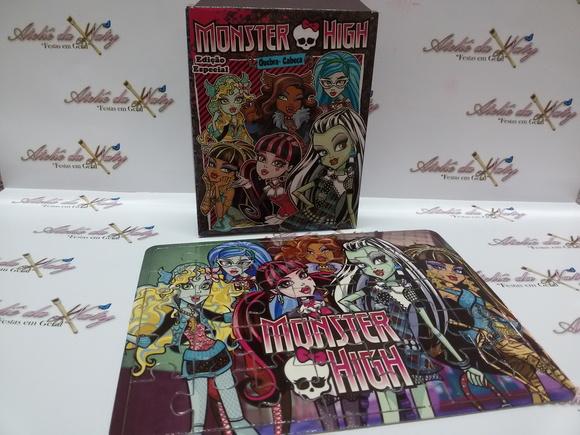 Quebra Cabeça c/ cx - Monster High