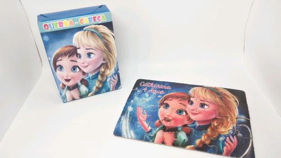 Quebra Cabeça c/Caixinha - Frozen