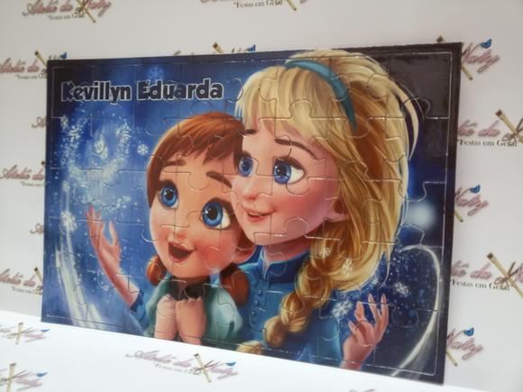 Quebra-Cabeça Personalizado - Frozen