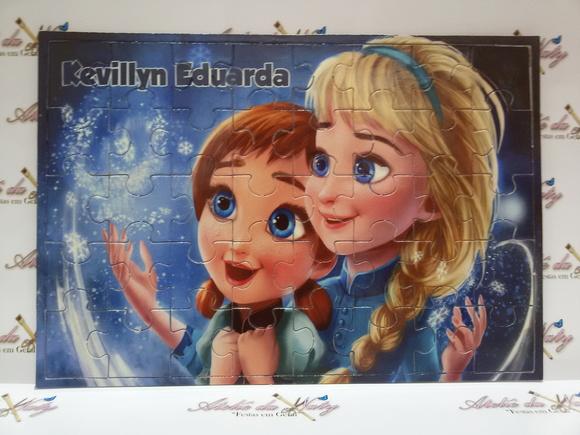Quebra-Cabeça Personalizado - Frozen