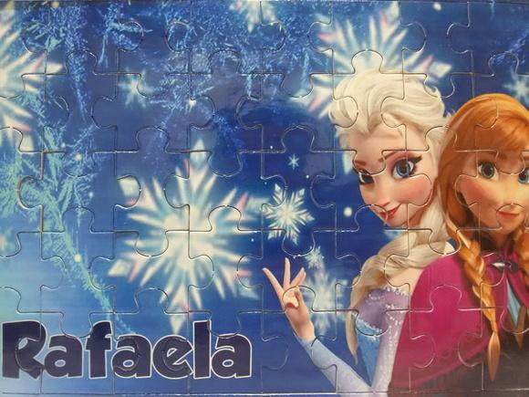 Quebra-Cabeça Personalizado - Frozen