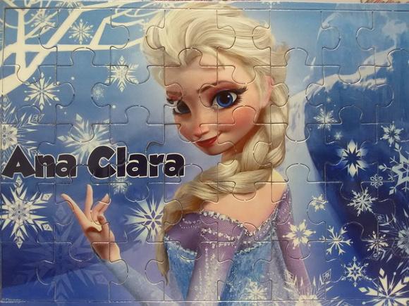 Quebra-Cabeça Personalizado - Frozen