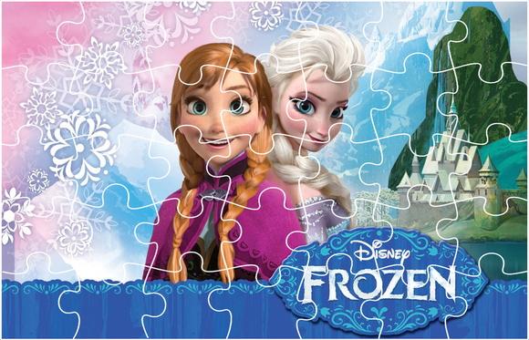Quebra-Cabeça Personalizado - Frozen