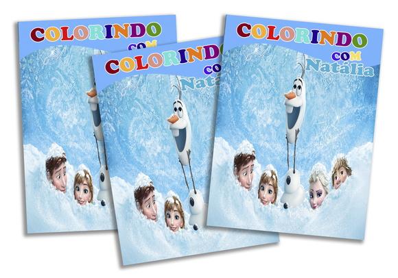 Revista personalizada - Frozen