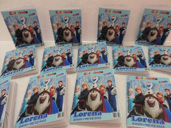 Revista personalizada - Frozen