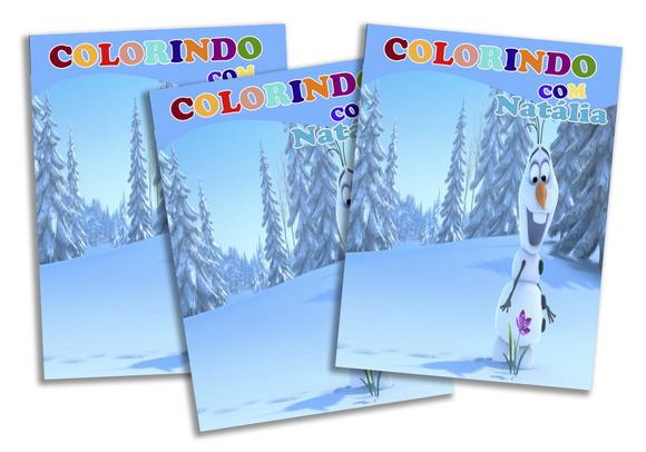 Revista personalizada - Frozen
