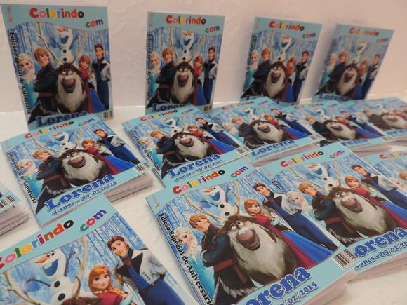 Revista personalizada - Frozen
