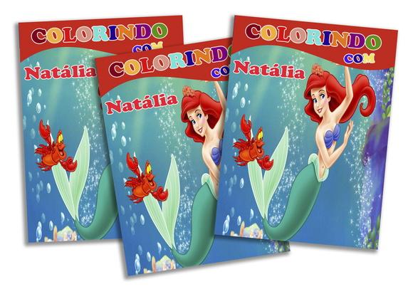Revista personalizada - Pequena Sereia
