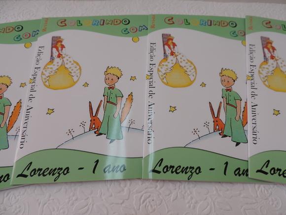 Revista personalizada - Pequeno Principe