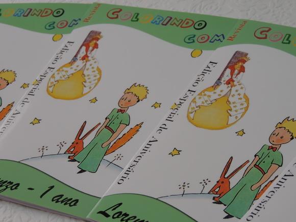 Revista personalizada - Pequeno Principe