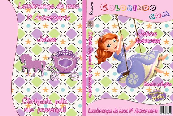Revista personalizada - Princesa Sofia