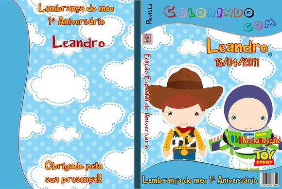 Revista personalizada - Toy Story