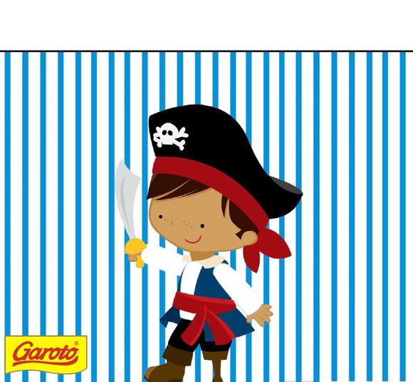 Rótulo Batom Piratas