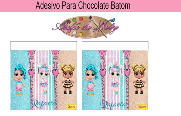 Rótulo p/ Batom - LOL SURPRISE!