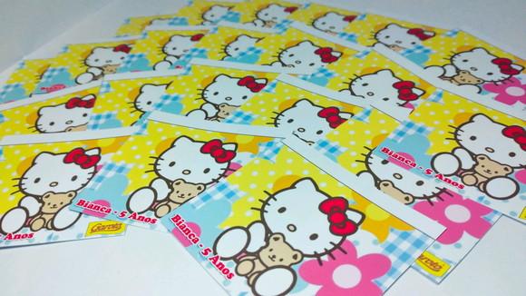 Rótulo p/ Batom - Hello Kitty
