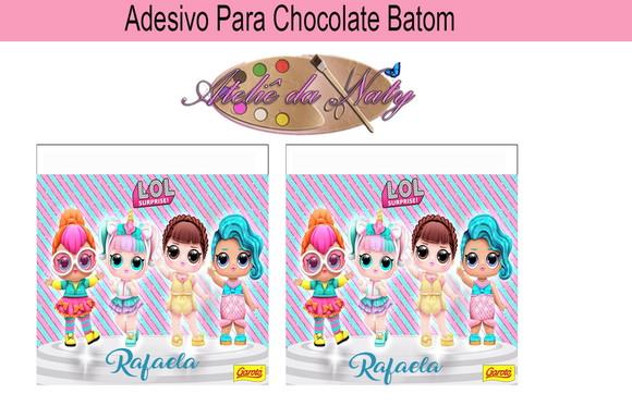 Rótulo p/ Batom - LOL SURPRISE!