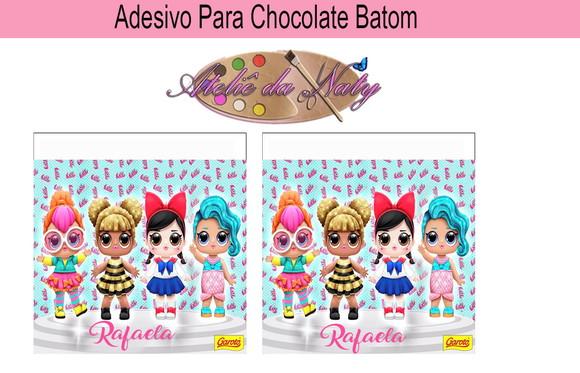 Rótulo p/ Batom - LOL SURPRISE!