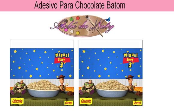Rótulo p/ Batom - Toy Story