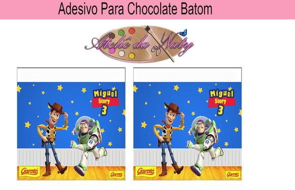 Rótulo p/ Batom - Toy Story
