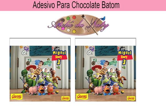 Rótulo p/ Batom - Toy Story