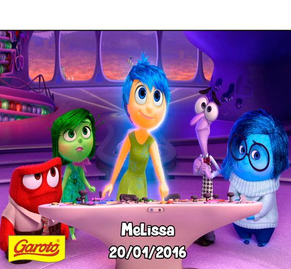 Rótulo para Batom - Divertida Mente