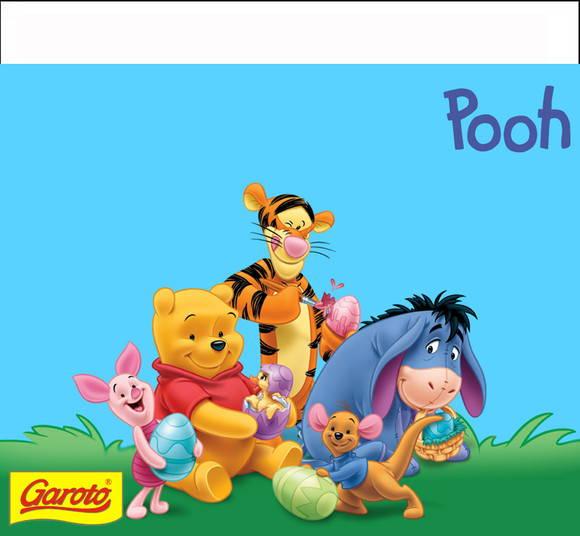 Rótulo para Batom Pooh