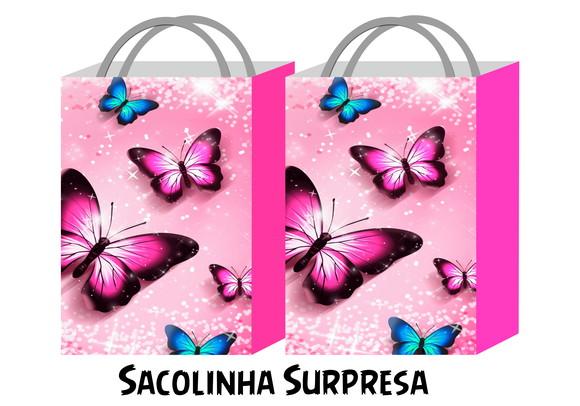 Sacolinha - Borboletas