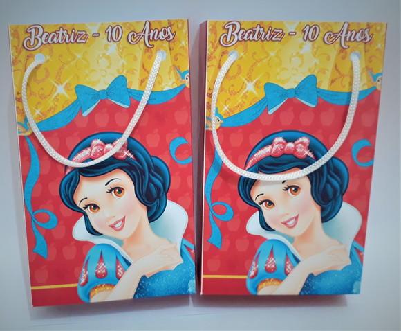 Sacolinha - Branca de Neve 25,5x14x5