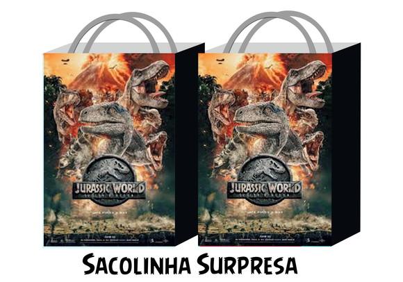 Sacolinha - Jurassic World 25x14x5,5