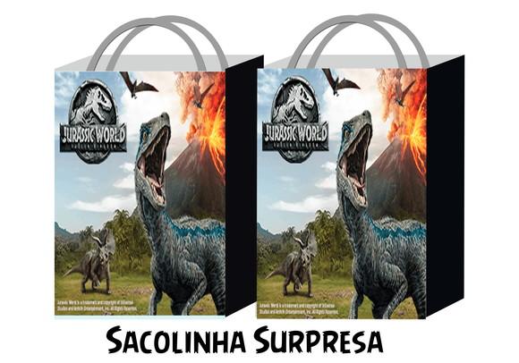 Sacolinha - Jurassic World 25,5x14x5