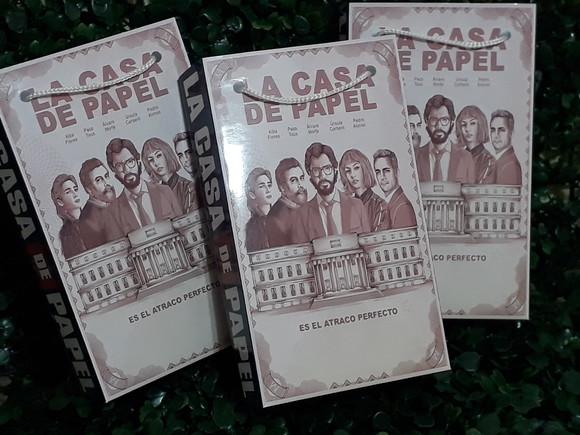 Sacolinha - La Casa de Papel