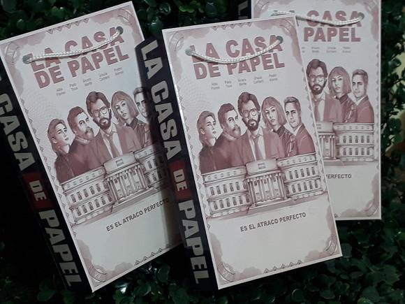 Sacolinha - La Casa de Papel