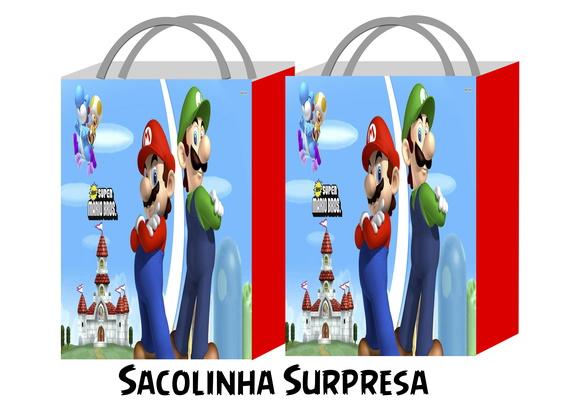 Sacolinha - Mario Bros