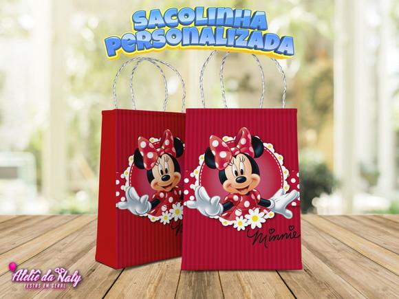 Sacolinha - Minnie Vermelha