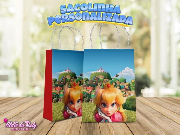 Sacolinha - Princesa Peach